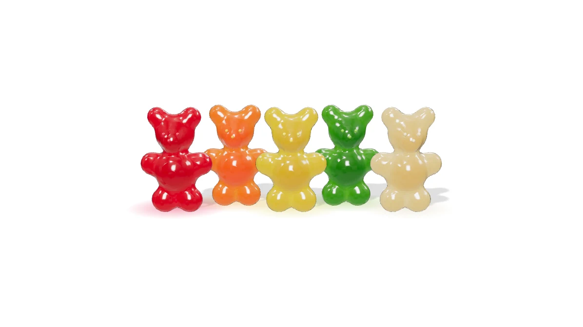 Illustrated candy shop playground. Use Play to start the interactive toy.